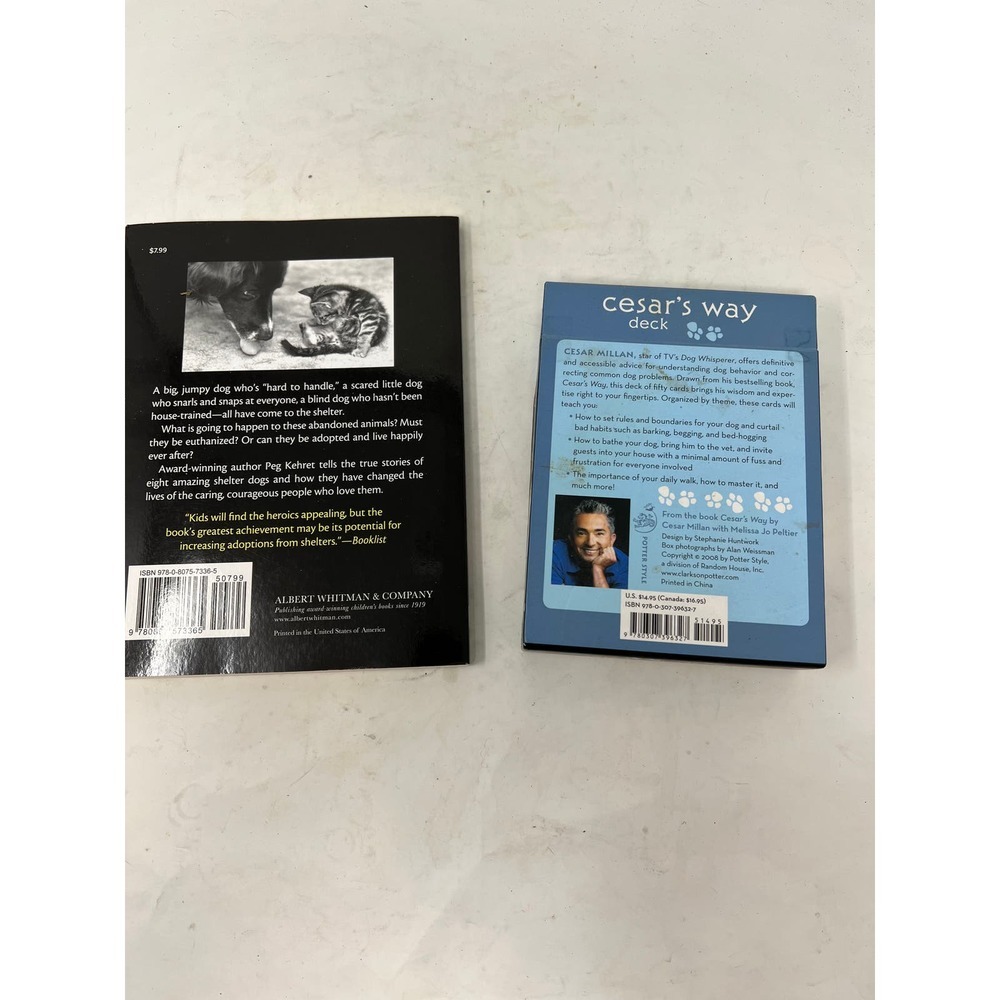 Bundle of Dog Books Cards Cesar Milan - Picture 2 of 2